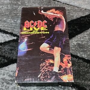 AC/DC LIVE AT DONINGTON VHS RARE HTF 1991 ROCK MUSIC